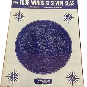 SHEET MUSIC 1949 Guy Lombardo Four Winds